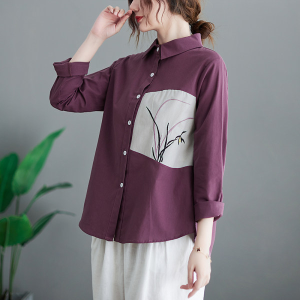 เสื้อลินิน แบบเสื้อสวยๆ เสื้อผ้าฝ้ายลินิน เสื้อเชิ้ตผ้าลินิน BY LININ
