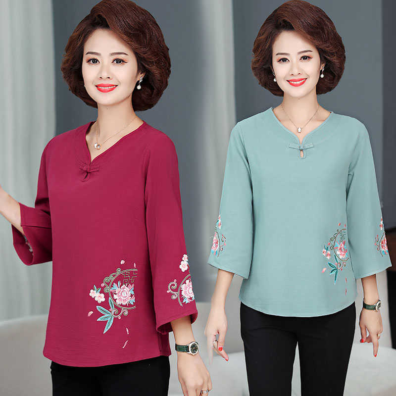 เสื้อผ้าแฟชั่นสุภาพสตรีวัยผู้ใหญ่(อก35-44นิ้ว)ใส่ได้