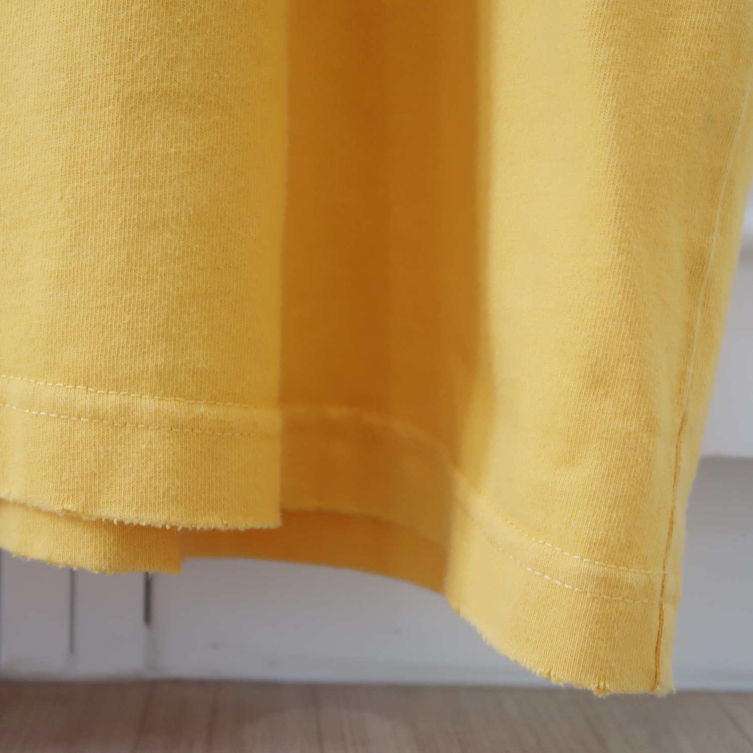 Balenciaga Yellow Wave Logo T Shirt