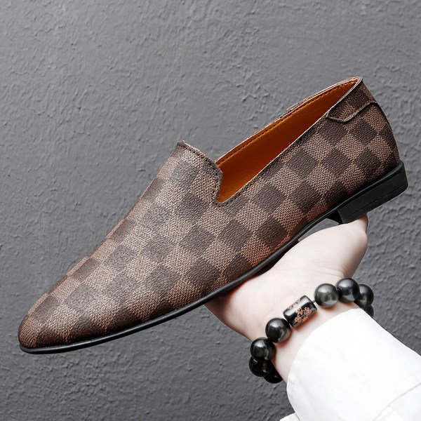 รองเท้าหนังผู้ชาย มีไซส์39-44 รองเท้าโลฟเฟอร์ชาย Slip-On Shoes