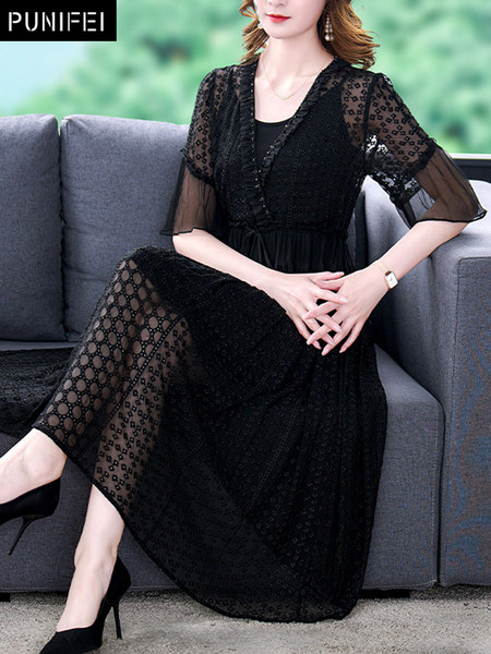 เดรสวัยผู้ใหญ่40-60ปี เดรสคุณแม่ ชุดเดรสทำงานวัยผู้ใหญ่ แบรนด์ MAMA DRESS