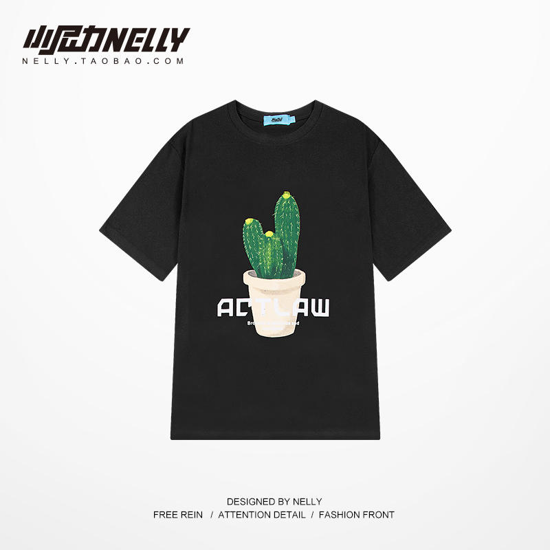 เสื้อยืดคอกลม ผู้ชาย เสื้อยืดผู้ชายเกาหลี เสื้อยืดเกาหลี แบรนด์ NELLY
