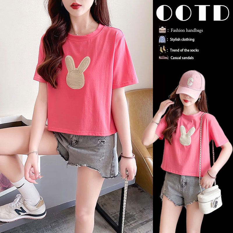 เสื้อยืดคนอ้วนแบบโอเวอร์ไซส์แบบ ulzzang fashion สนใจทักแชท