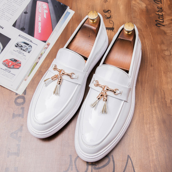 รองเท้าหนังผู้ชาย มีไซส์39-44 รองเท้าโลฟเฟอร์ชาย Slip-On Shoes