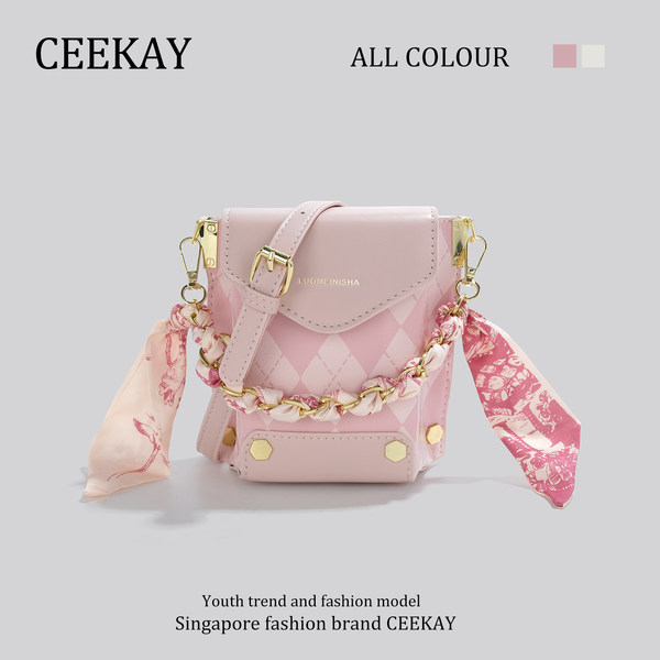 กระเป๋าสะพายข้างเกาหลี กระเป๋าผู้หญิงแบรนด์ CEEKEY