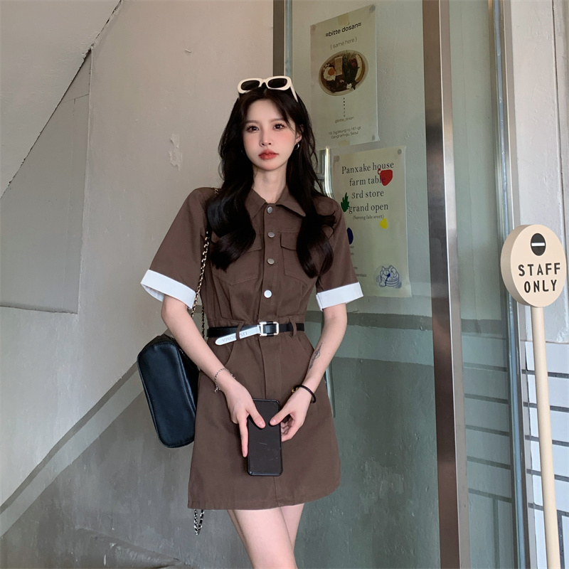 เดรสวัยรุ่น-เดรสคนอ้วนวัยรุ่น L-4XL(อก38-46 นิ้ว)