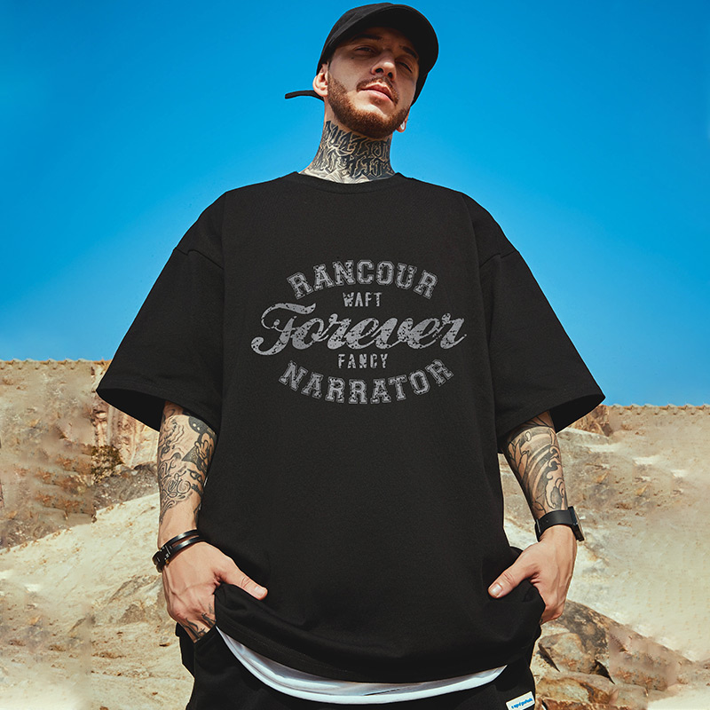เสื้อยืดผู้ชายอ้วน S-5XL(อกเสื้อ39-51นิ้ว)