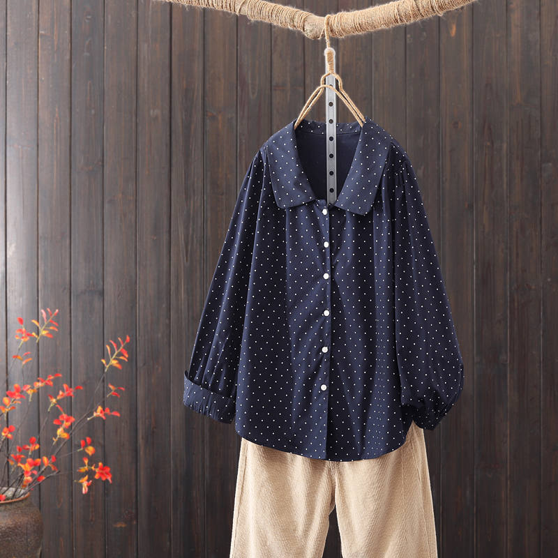 แบบเสื้อสวยๆ เสื้อผ้าฝ้ายลินิน เสื้อเชิ้ตผ้าลินิน
