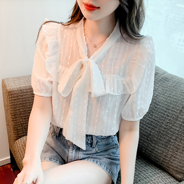 เสื้อชีฟองเกาหลี เสื้อชีฟองสวยๆ