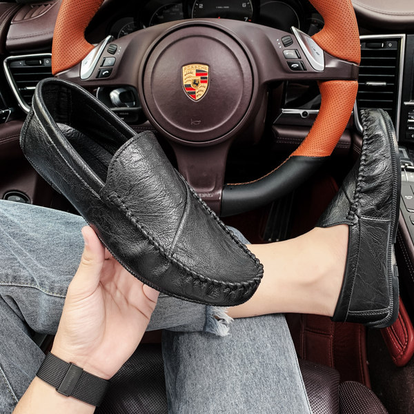 รองเท้าหนังผู้ชาย มีไซส์39-44 รองเท้าโลฟเฟอร์ชาย Slip-On Shoes