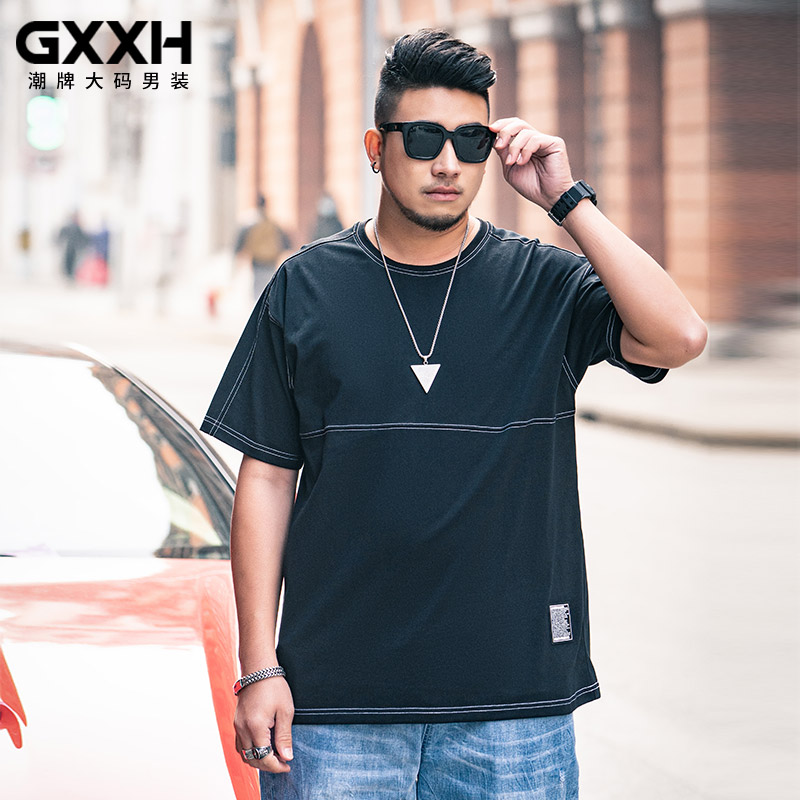 เสื้อยืดผู้ชายอ้วน S-5XL(อกเสื้อ39-51นิ้ว)
