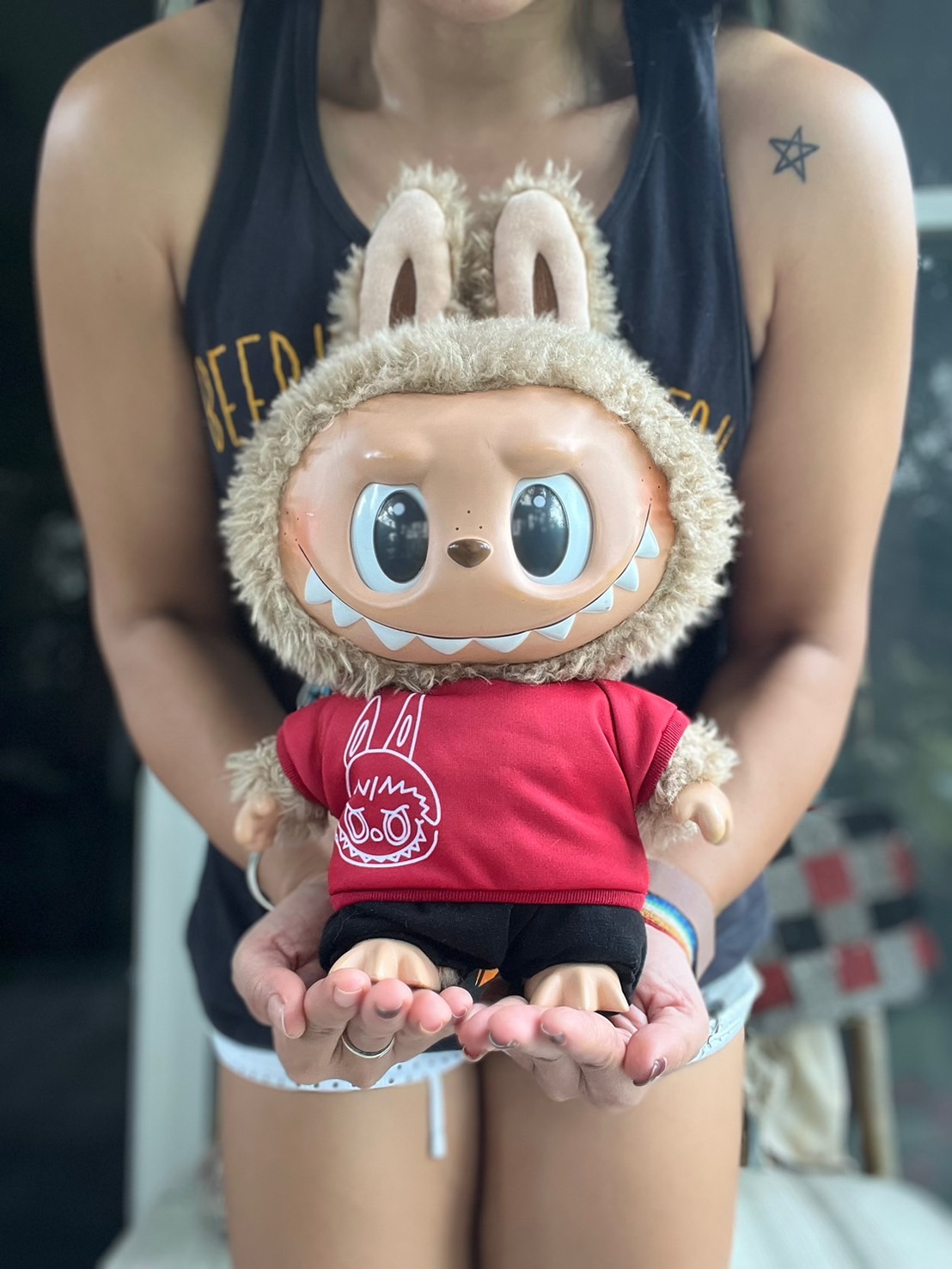 R019 ชุดสำหรับตุ๊กตา Labubu 38 / Labubu macaron