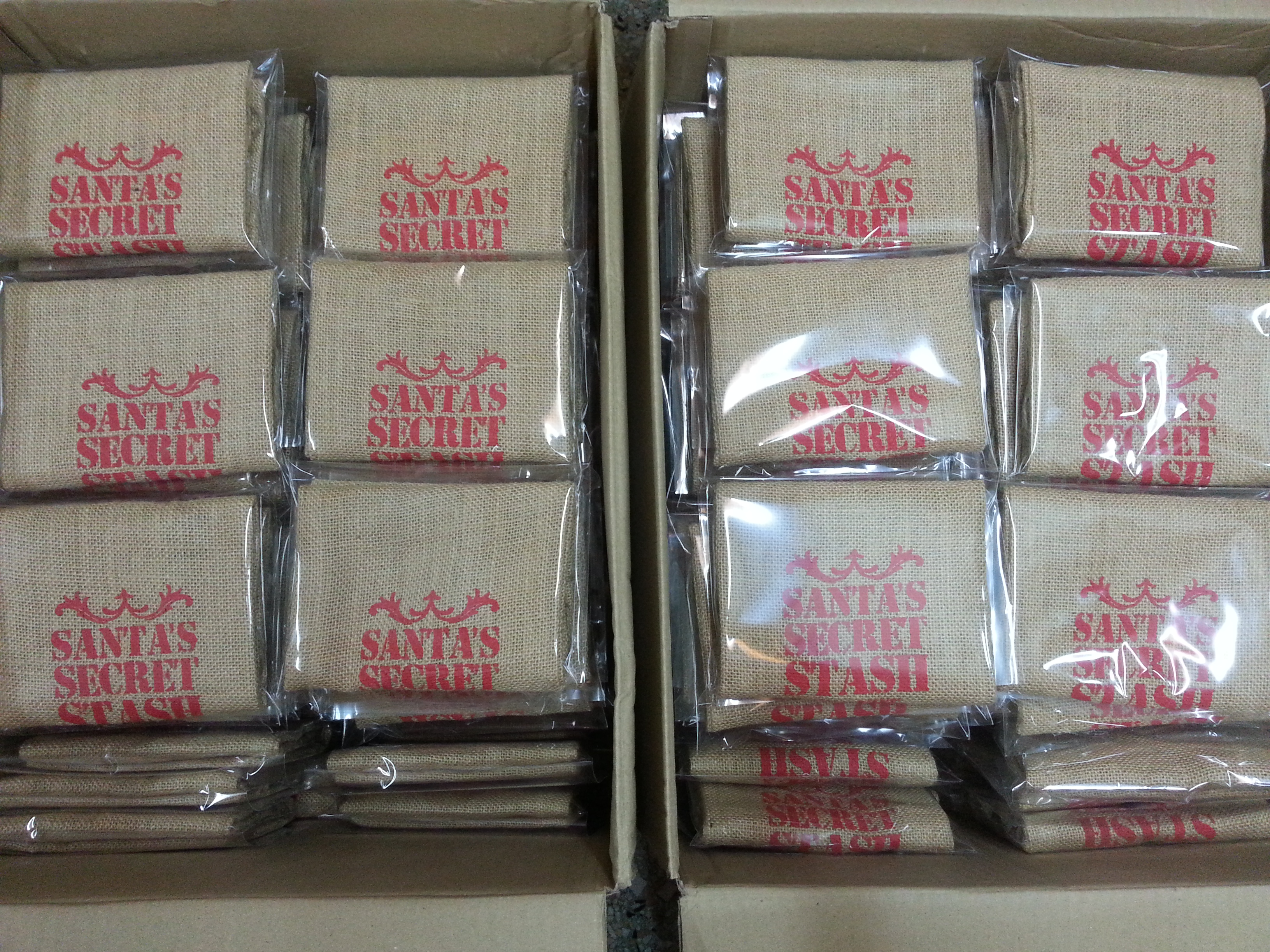 ถุงผ้ากระสอบหูรูดพร้อมงานสกรีน....สถานทูตอเมริกัน....