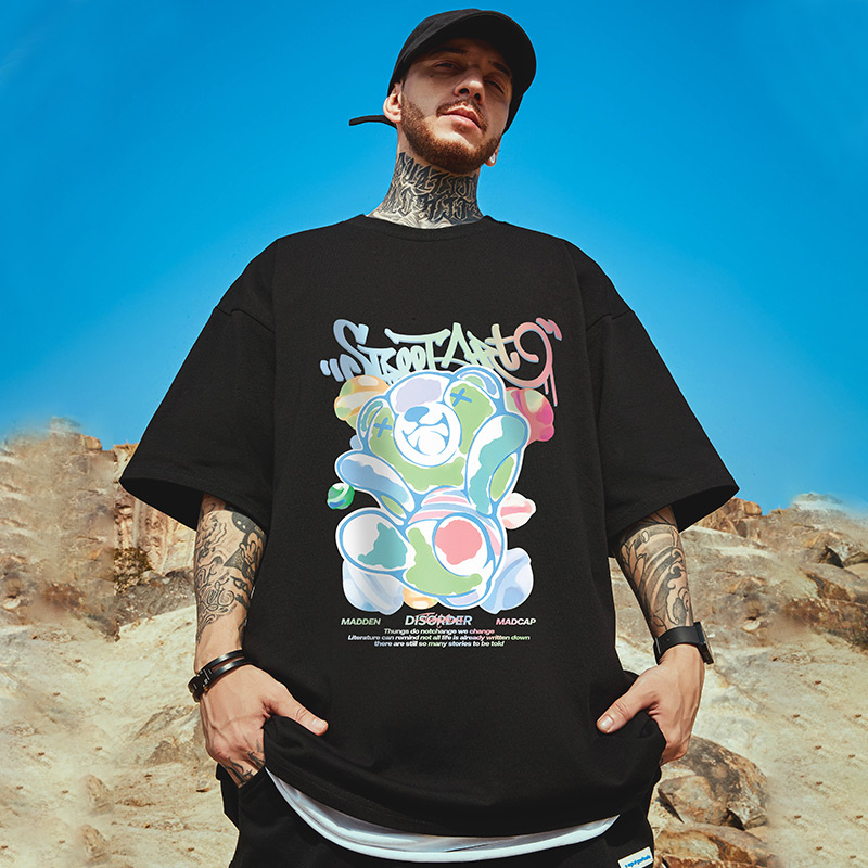 เสื้อยืดผู้ชายอ้วน S-5XL(อกเสื้อ39-51นิ้ว)