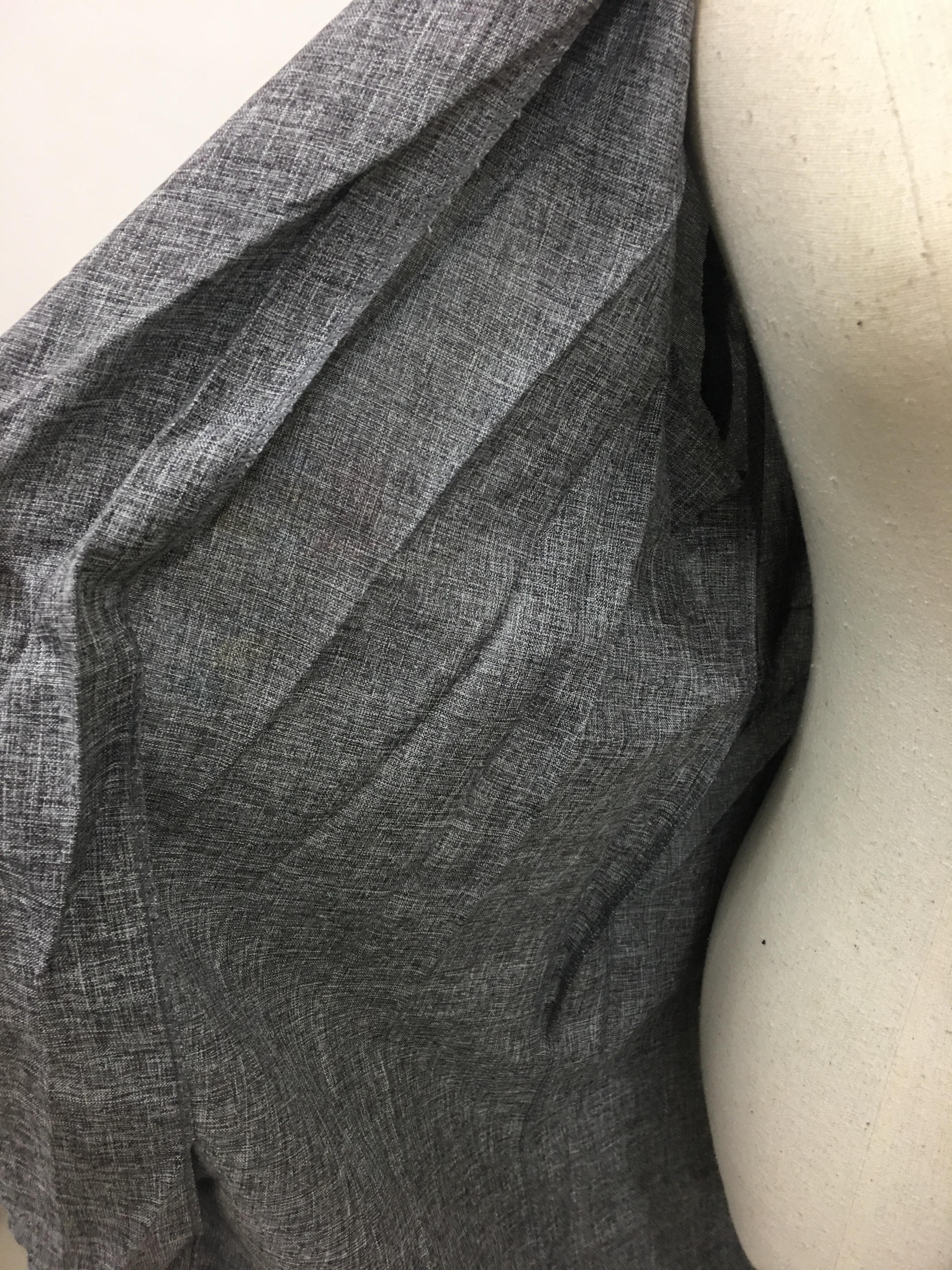 เสื้อคลุมตัวยาว ผ้าทอเนื้อบาง เบา ใส่สบาย ทรงสวย สไตล์ยุโรป พร้อมส่ง same pic