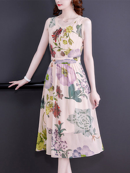 เดรสวัยผู้ใหญ่40-60ปี เดรสคุณแม่ ชุดเดรสทำงานวัยผู้ใหญ่ แบรนด์ MAMA DRESS