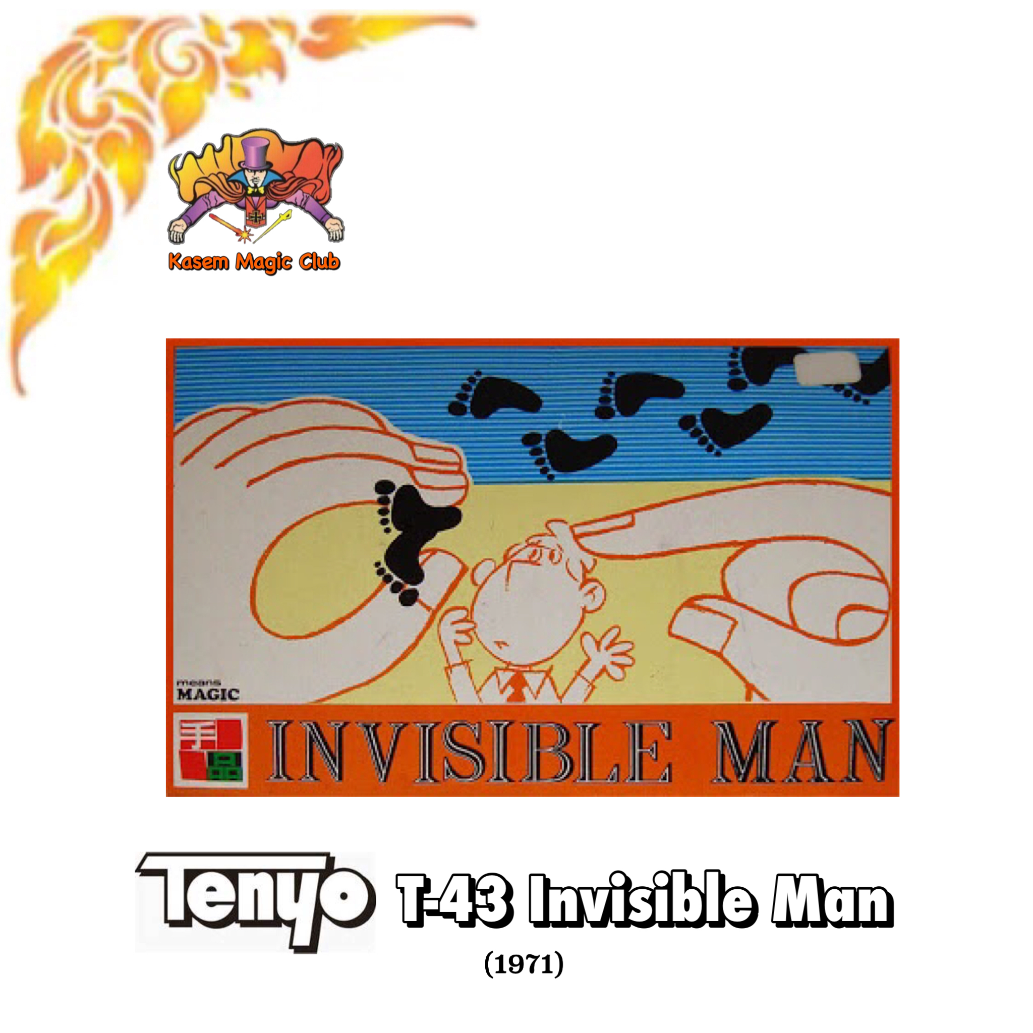 T-43 Invisible Man by MADDEN/TRUEBLOOD/SAWA/KATO, 1971