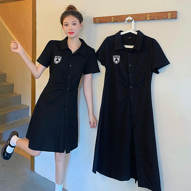 เดรสวัยรุ่น-เดรสคนอ้วนวัยรุ่น L-4XL(อก38-46 นิ้ว)