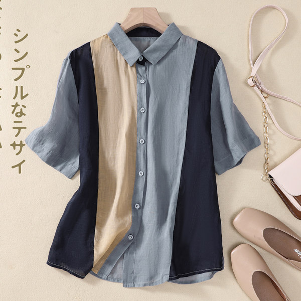เสื้อลินิน แบบเสื้อสวยๆ เสื้อผ้าฝ้ายลินิน เสื้อเชิ้ตผ้าลินิน BY LININ