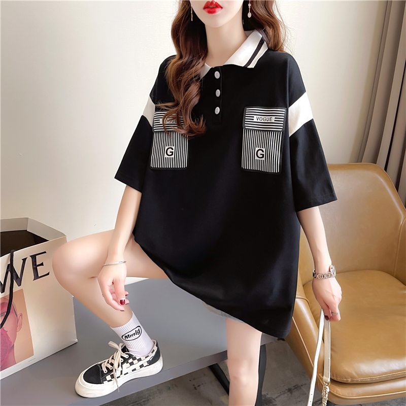เสื้อยืดคนอ้วนแบบโอเวอร์ไซส์แบบ ulzzang fashion สนใจทักแชท