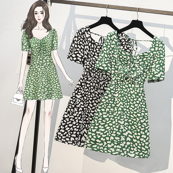 เดรสคนอ้วน เดรสสาวอวบ ชุดเดรสคนอ้วนวัยรุ่น BY PLUS SIZE Girl