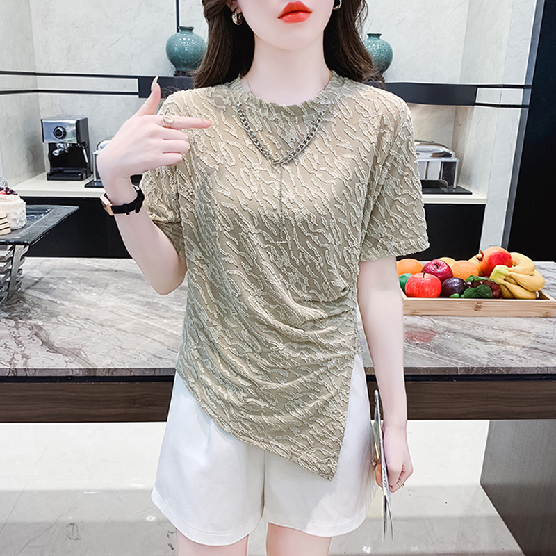 เสื้อผ้าวัยรุ่นเกาหลี เสื้อยืดวัยรุ่นผู้หญิง มีขนาด S M L XL