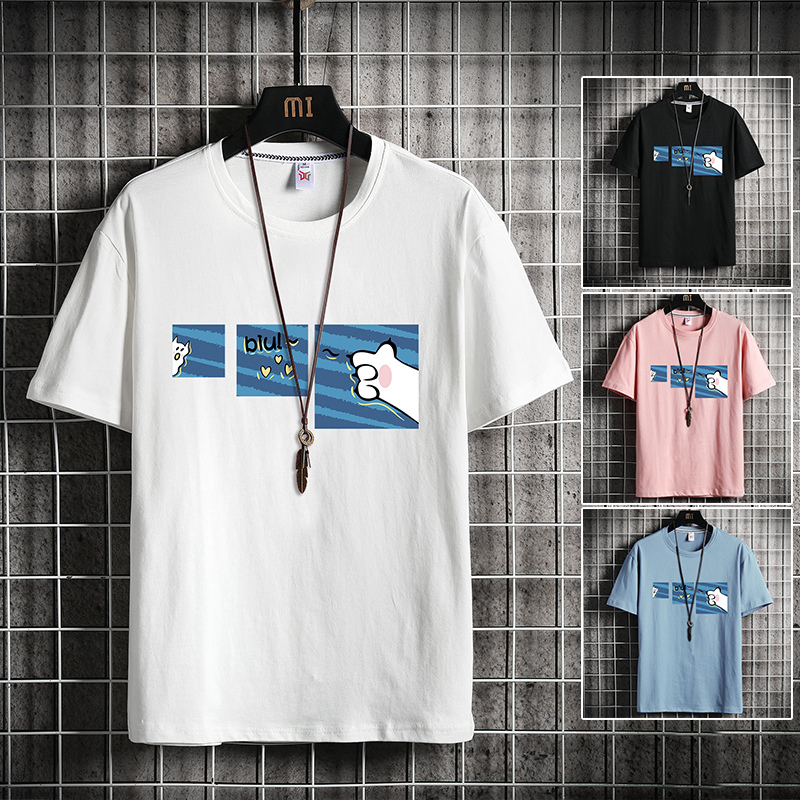 เสื้อยืดผู้ชายอ้วน XL-5XL อกเสื้อ40-52 นิ้ว