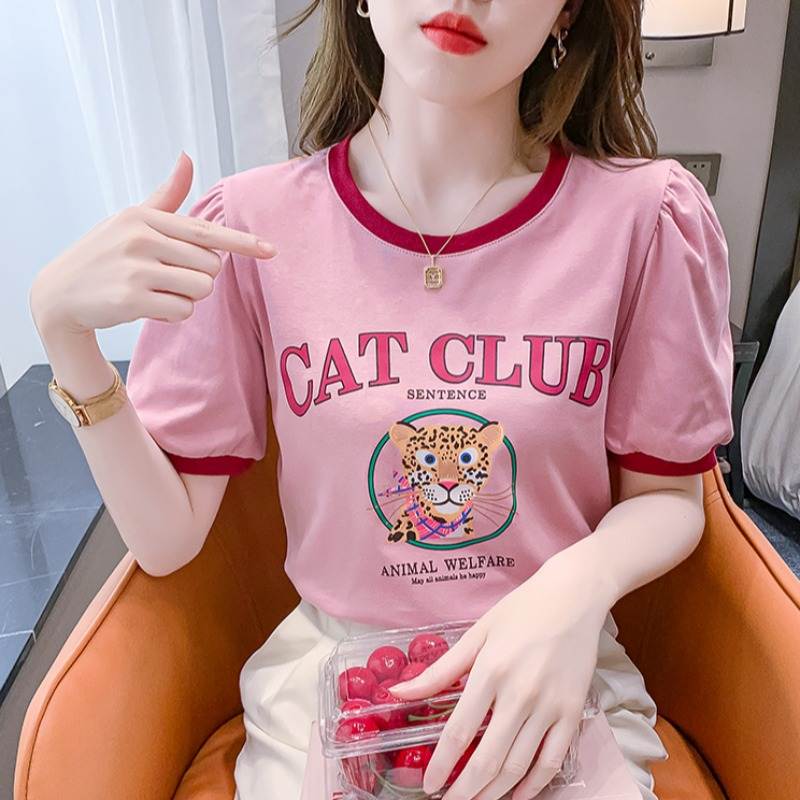 เสื้อยืดวัยรุ่นน่ารักๆ เสื้อวัยรุ่นแขนสั้น เสื้อผ้าวัยรุ่นเกาหลี แบรนด์ Wiyike