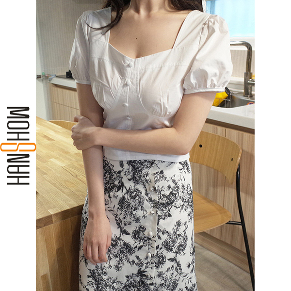 เสื้อแฟชั่น2020 เสื้อผ้าวัยรุ่น เดรส เสื้อผ้าสไตล์เกาหลี By HANS Moran High-End