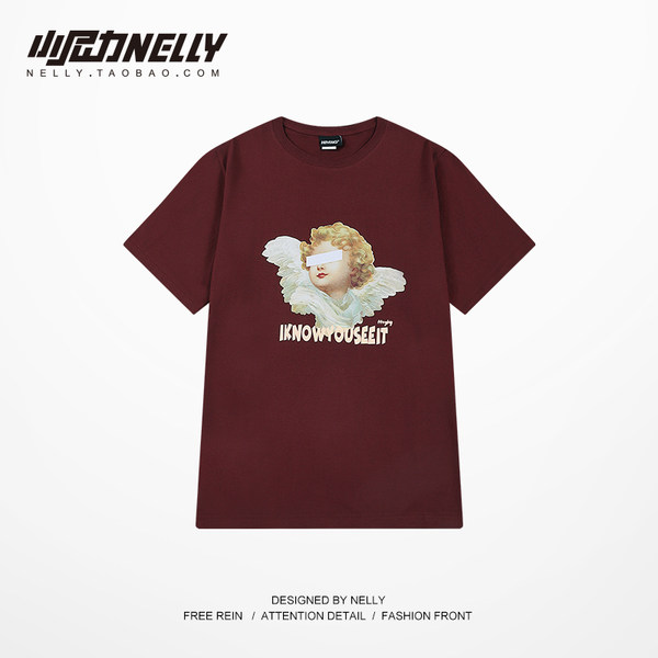 เสื้อยืดคอกลม ผู้ชาย เสื้อยืดผู้ชายเกาหลี เสื้อยืดเกาหลี แบรนด์ NELLY