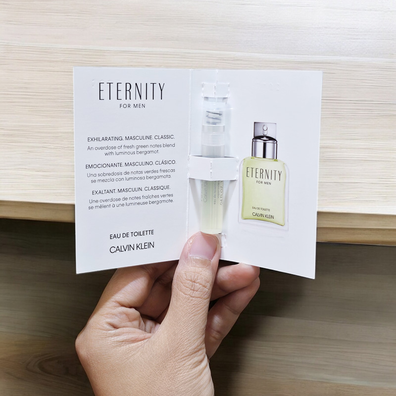 Calvin Klein Eternity For Men (EAU DE TOILETTE) 1.2 ml.