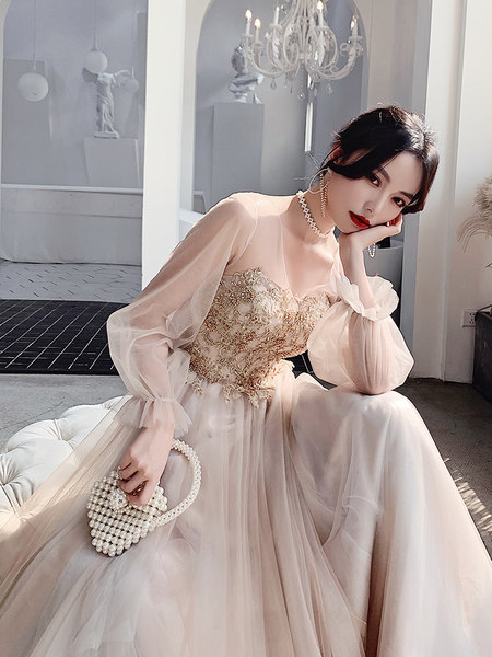 ชุดราตรี ชุดออกงาน ดีไซน์หรู แบรนด์ Angel