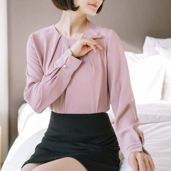 เสื้อชีฟองเกาหลี เสื้อชีฟองสวยๆ