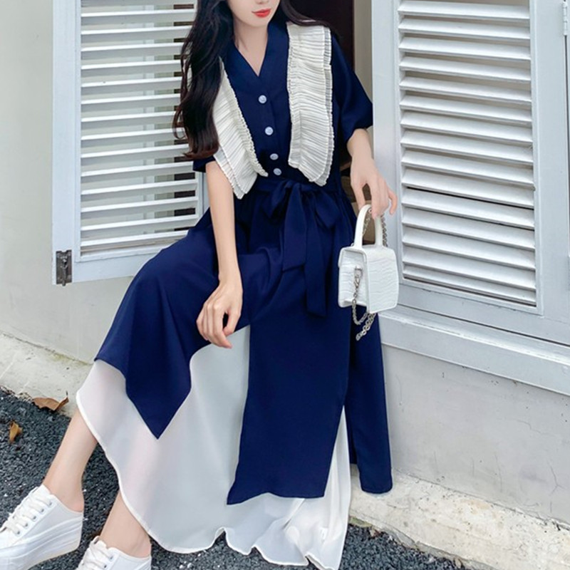 เดรสคนอ้วนวัยรุ่น ชุดเดรสคนอ้วน ชุดเดรสสาวพลัสไซส์