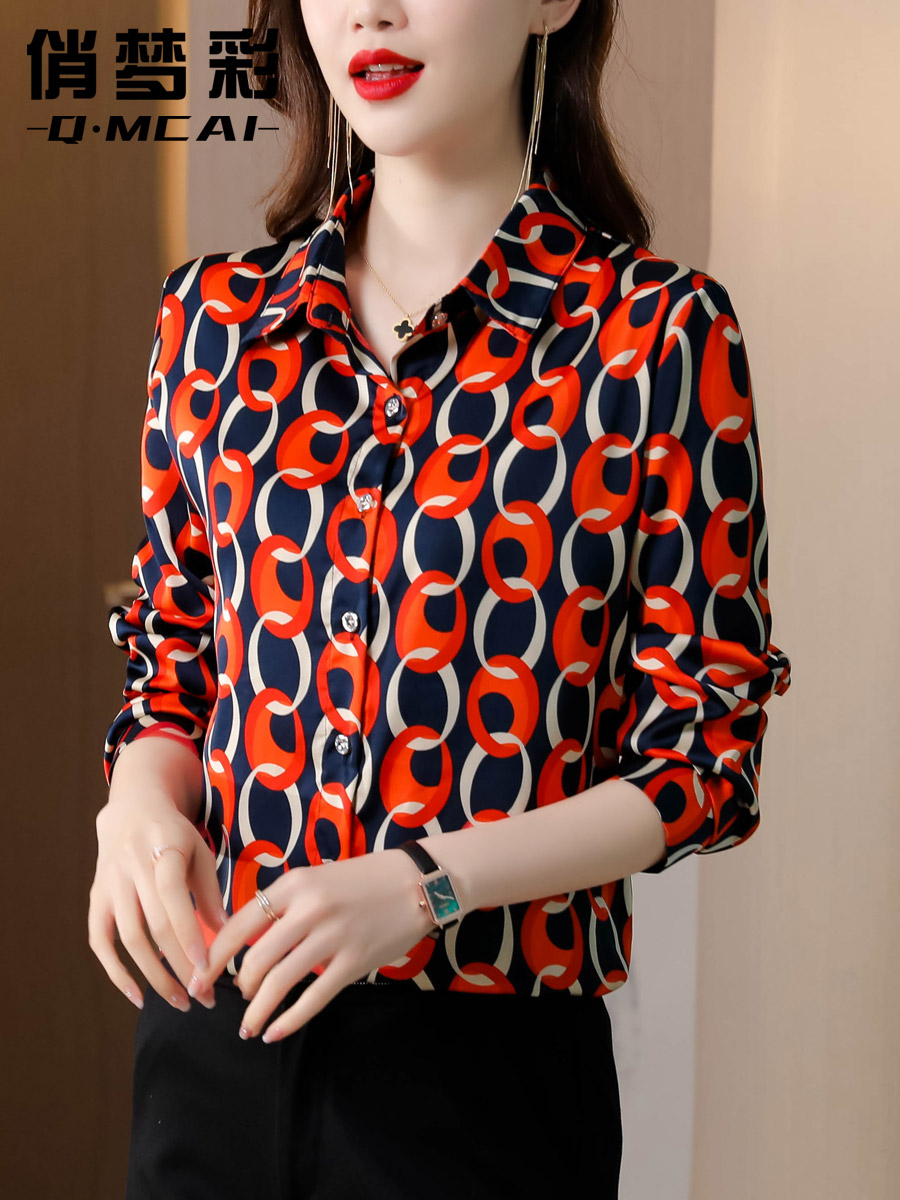 เสื้อเชิ้ต เสื้อเชิ้ตชีฟอง ลายสวยๆฟรีค่าส่ง