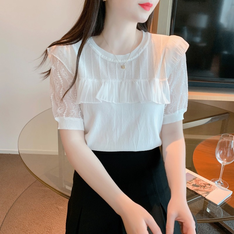 เสื้อผ้าวัยรุ่นเกาหลี เสื้อยืดวัยรุ่นผู้หญิง มีขนาด S M L XL