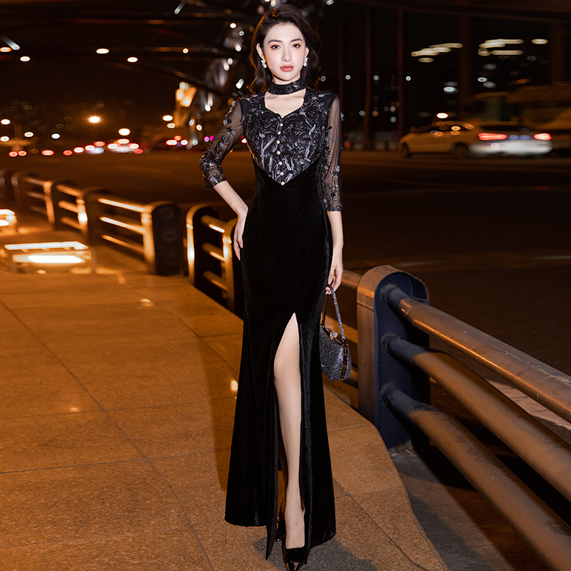 ชุดราตรี ชุดราตรีสวยหรู แบบ ทันสมัย Evening dress
