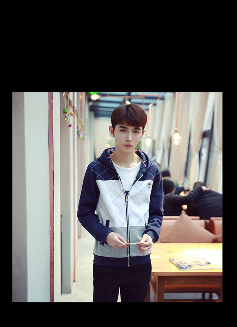 เสื้อคลุมผู้ชาย สไตล์เกาหลี ทรงสวย ผ้า cotton same pic L