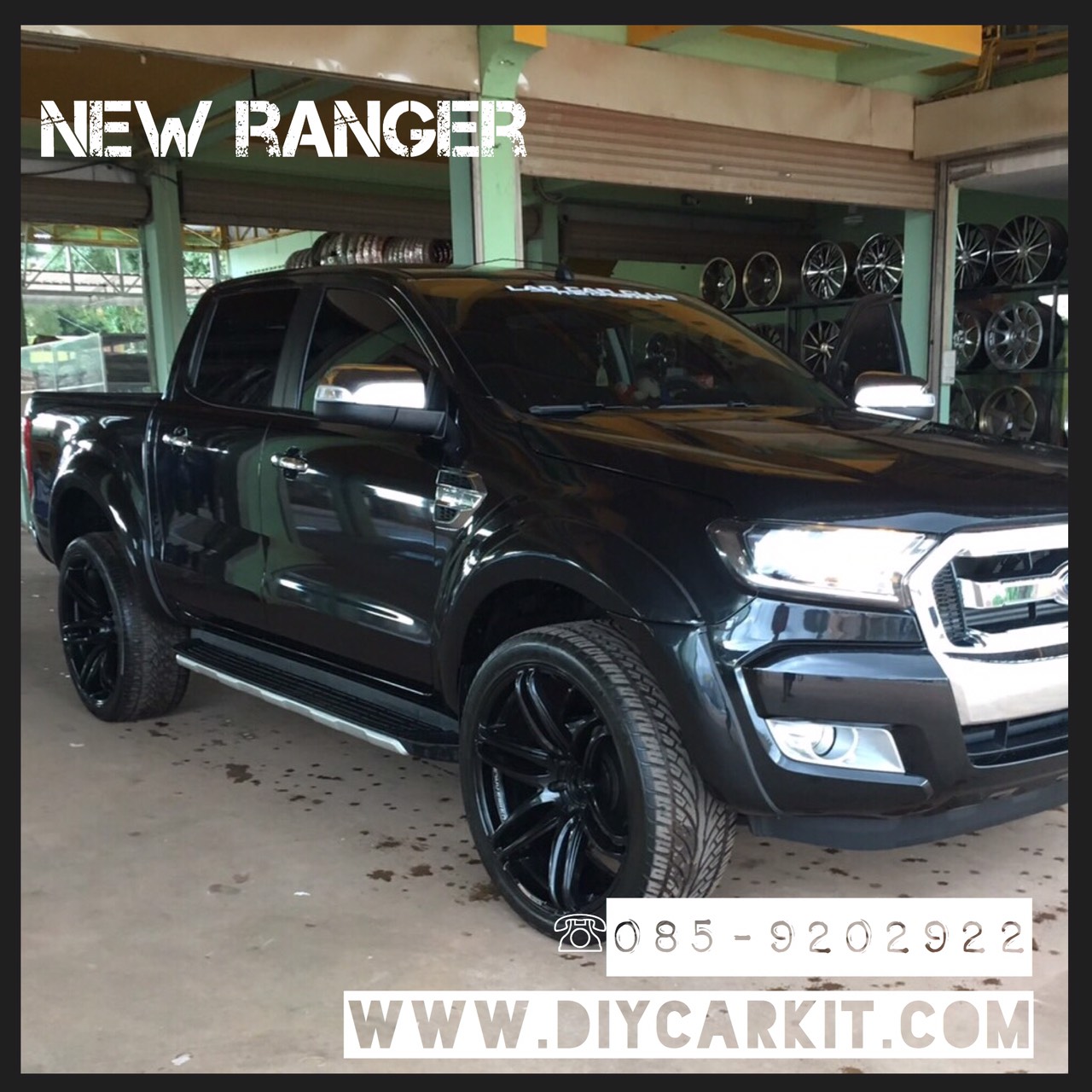 คิ้วล้อรถแบบรุ่นV1 New Ranger'12-19
