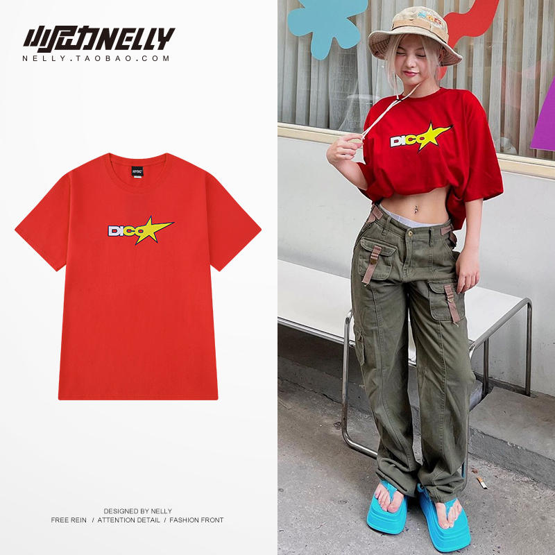 เสื้อยืดคอกลม ผู้ชาย เสื้อยืดผู้ชายเกาหลี เสื้อยืดเกาหลี แบรนด์ NELLY