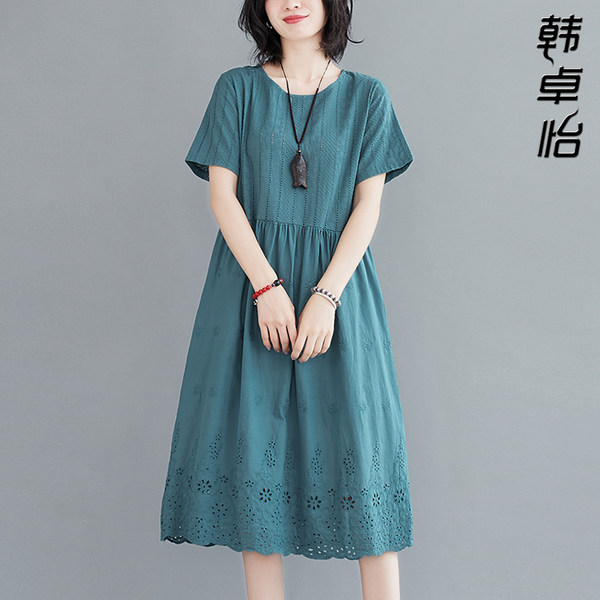 เดรสวัยผู้ใหญ่40-60ปี เดรสคุณแม่ ชุดเดรสทำงานวัยผู้ใหญ่ แบรนด์ MAMA DRESS
