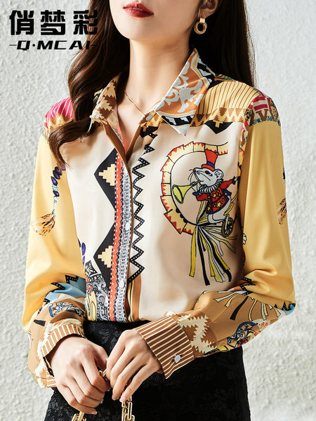 เสื้อเชิ้ต เสื้อเชิ้ตชีฟอง ลายสวยๆฟรีค่าส่ง