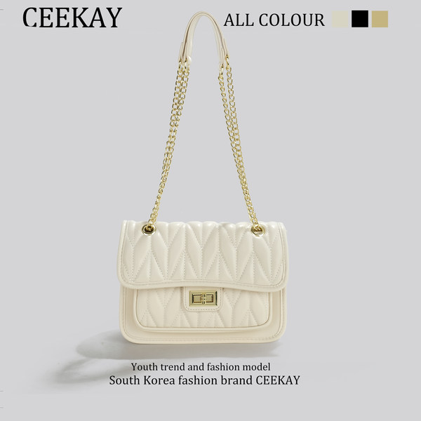 กระเป๋าสะพายข้างเกาหลี กระเป๋าผู้หญิงแบรนด์ CEEKEY