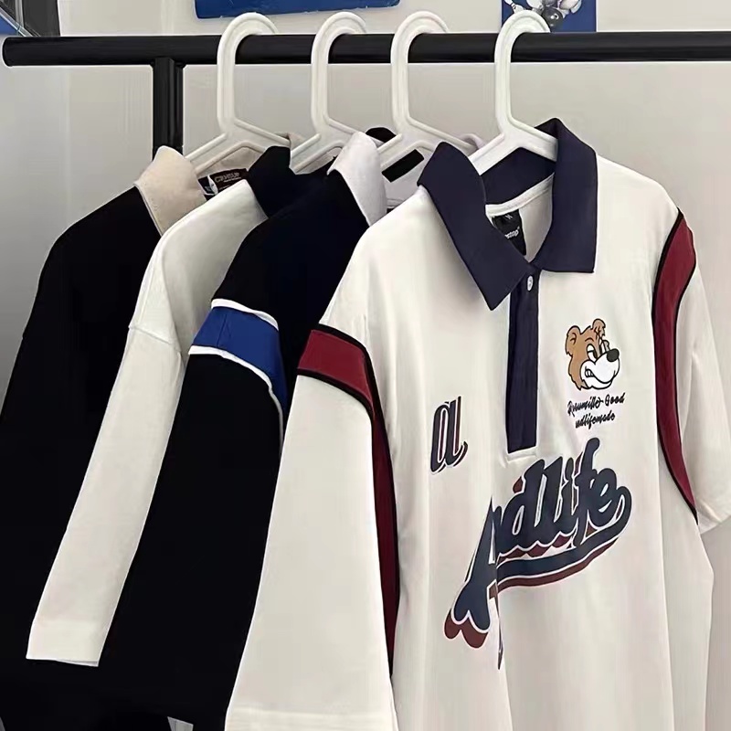 เสื้อยืดผู้ชายอ้วน S-5XL(อกเสื้อ39-51นิ้ว)