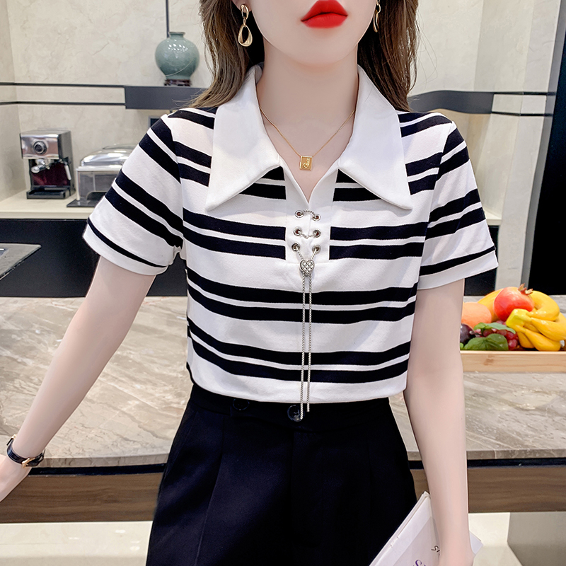 เสื้อผ้าวัยรุ่นเกาหลี เสื้อยืดวัยรุ่นผู้หญิง มีขนาด S M L XL