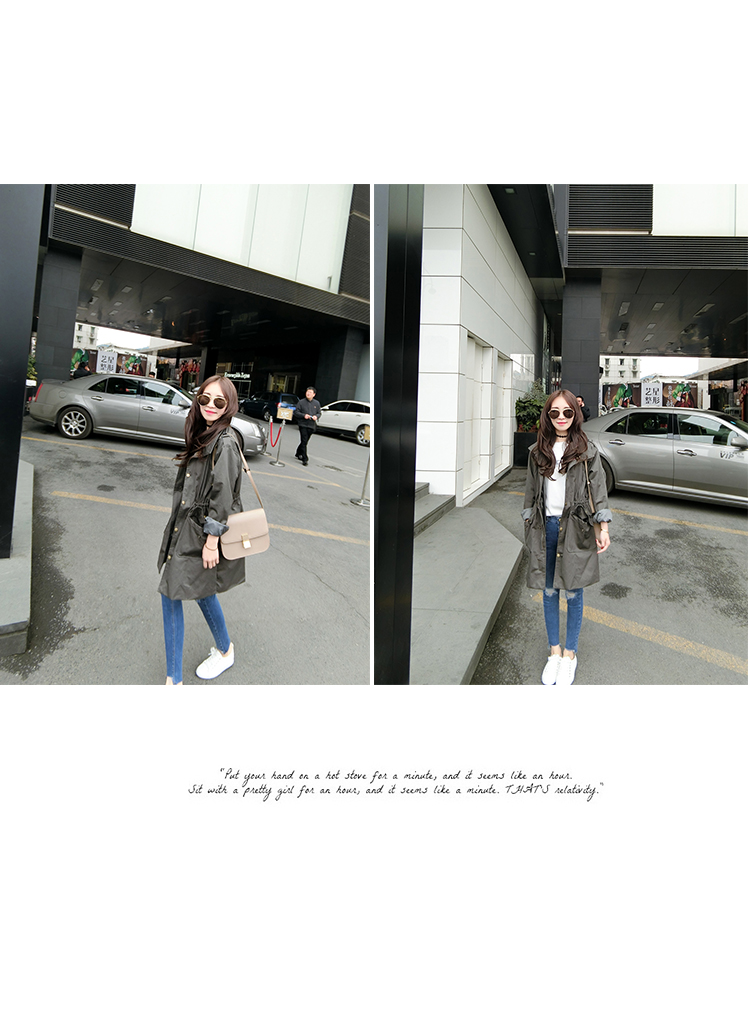 แจ็คเก็ตทรงยาว สไตล์เกาหลี ผ้าในลอนบุซับใน เก๋ไก๋สุดๆ พร้อมส่งจ้า same pic