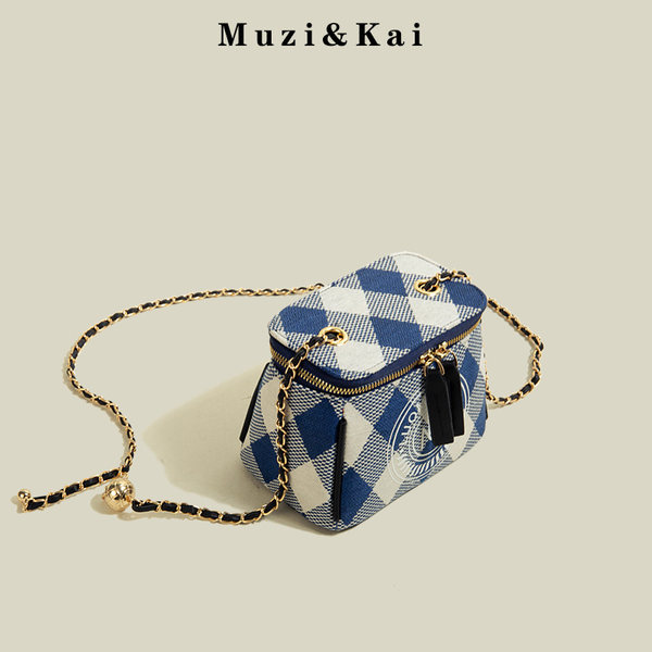 กระเป๋าสะพายข้างผู้หญิง กระเป๋าสะพายสไตล์เกาหลี By Muzi&Kai