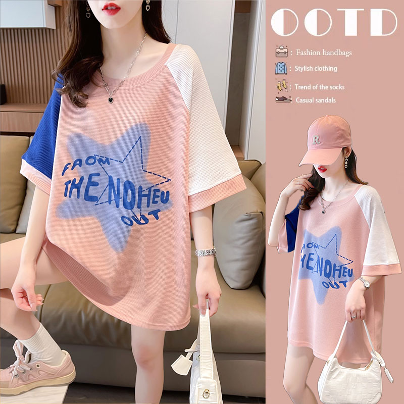 เสื้อยืดคนอ้วนแบบโอเวอร์ไซส์แบบ ulzzang fashion สนใจทักแชท