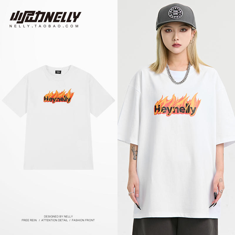 เสื้อยืดคอกลม ผู้ชาย เสื้อยืดผู้ชายเกาหลี เสื้อยืดเกาหลี แบรนด์ NELLY