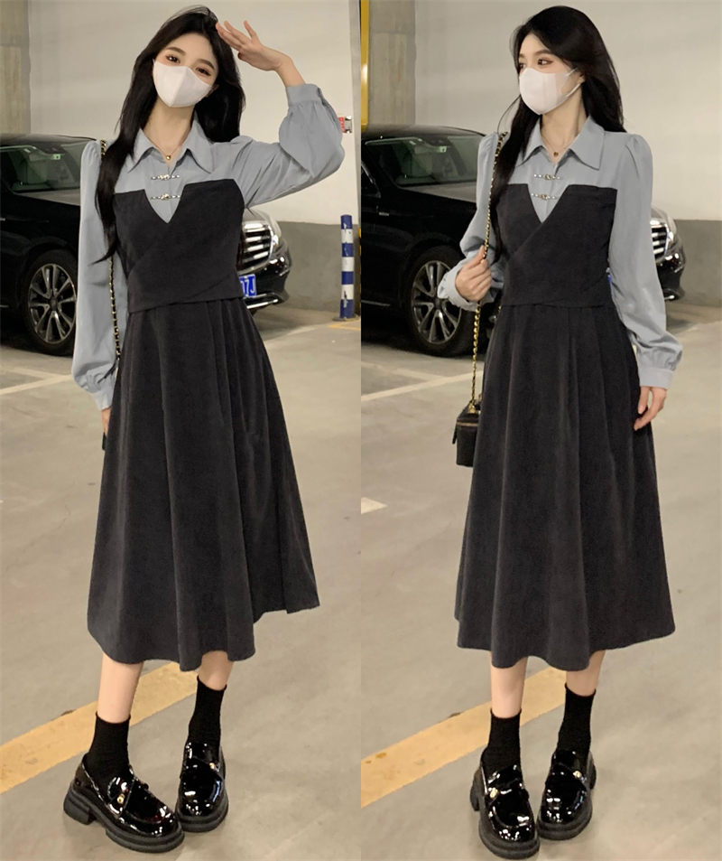 เดรสสาวอวบ มีไซส์ L-4XLอกเสื้อ 38-47 นิ้ว ใส่ได้ทั้งสาวหุ่นดีน่ารักจนถึงสาวอวบพลัสไซส์ จัดส่งฟรี! ทักแชทสั่งซื้อ